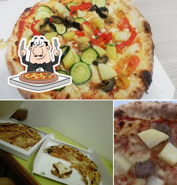 A Pizzeria Girasole - Sunflower Burger, puoi goderti una bella pizza