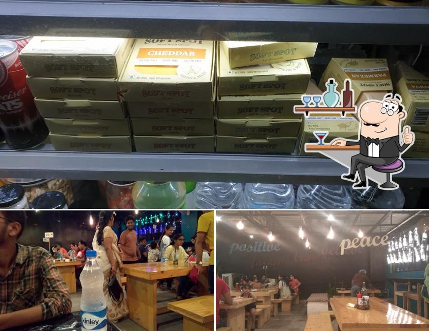 The interior of Cafe Junoon