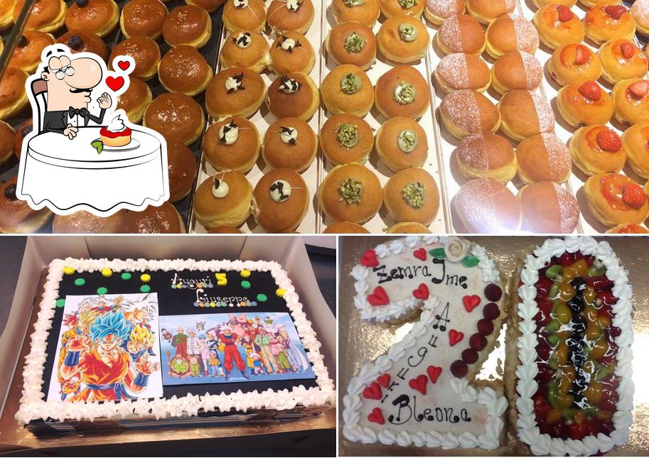 City Café offre un'ampia varietà di dolci