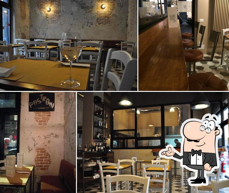 Gli interni di Dad's Deli Pastrami & More