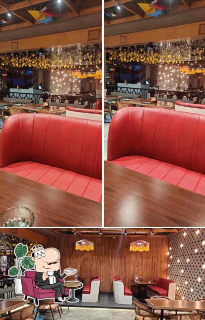 The interior of The Great Indian Mela