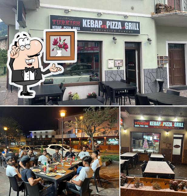 Gli interni di Turkish Pizza Kebap Grill