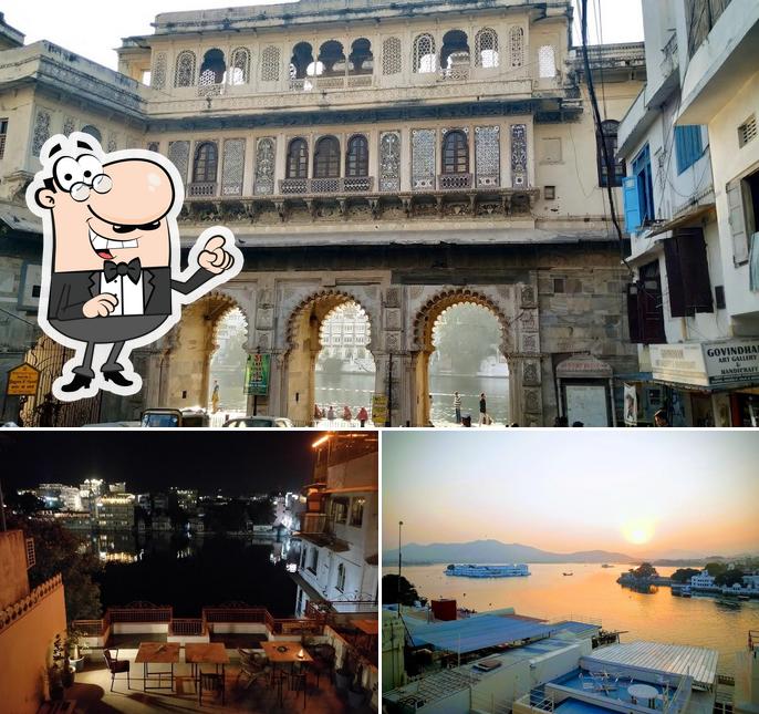 You can get some fresh air at the outside area of Sunset View A Tandoori Restaurant