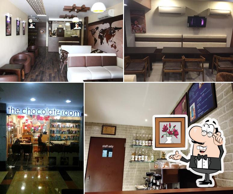 The interior of The Chocolate Room