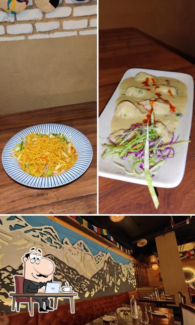 The interior of Yeti - The Himalayan Kitchen, Baner