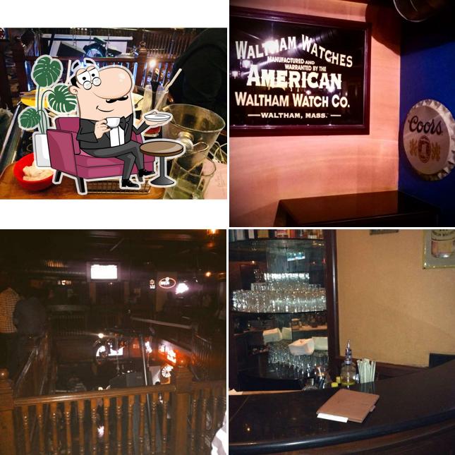 The interior of Bike & Barrel-the Residency Towers