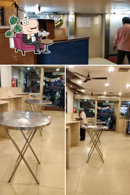 The interior of Swathi Coffee Shoppe