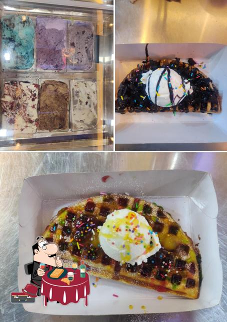 Waffles at DELICIO. Cafe, Restro N Ice cream parlour