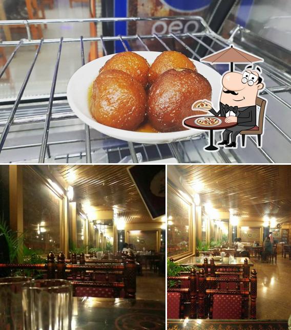 Take a look at the image displaying exterior and food at Hare Krishna Restaurant Pvt. Ltd