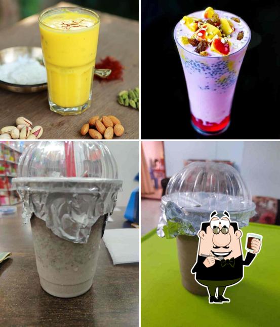 Enjoy a beverage at Lassi Shop