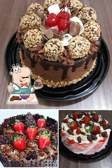 Peça uma das opções doces