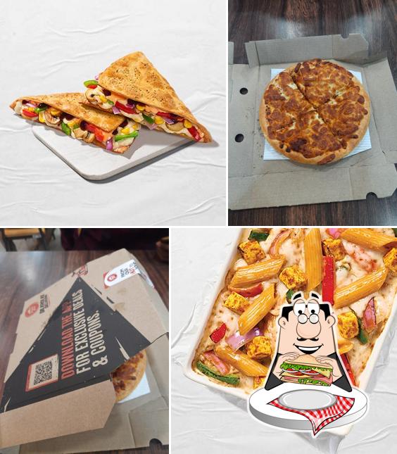 Club sandwich at Pizza Hut JNMC Campus, Belgaum