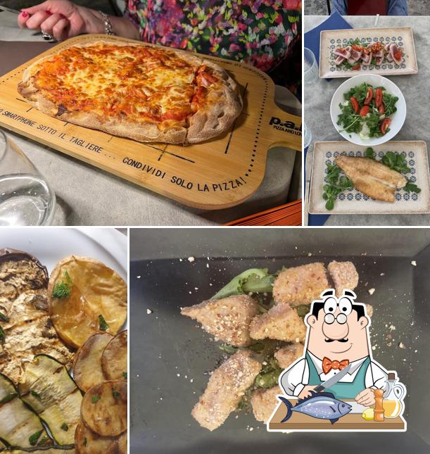 Salmone grigliato al Al Ristoro Di Re Ruggero