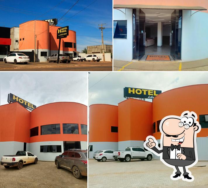 O exterior do Hotel Ideal Porto Nacional