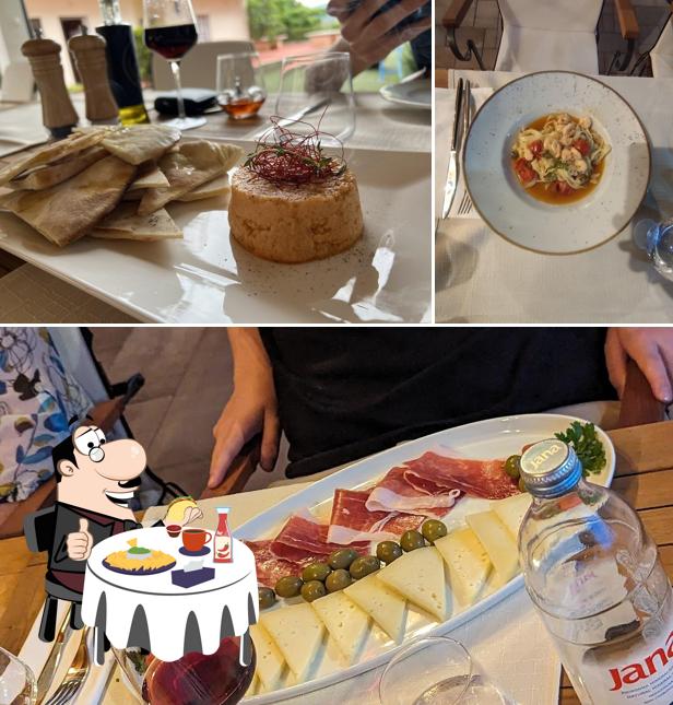 Piatto di formaggi al Restoran Konoba Pendo