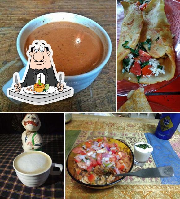 Chocolate mousse at Sparrow Cafe