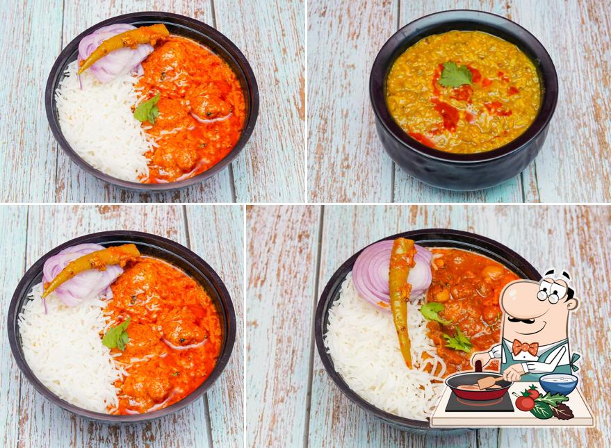 Chicken curry at The rice company