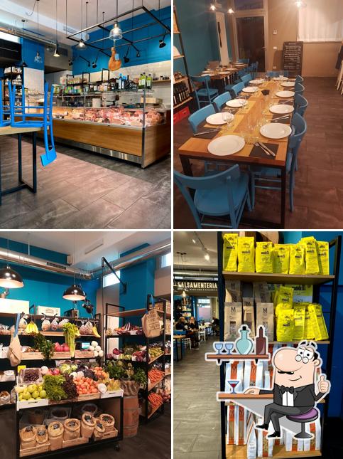 Dai un'occhiata agli interni di Salsamenteria