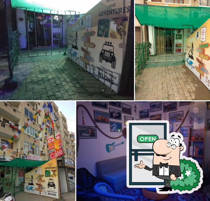 The exterior of Shivaa's Travel Café