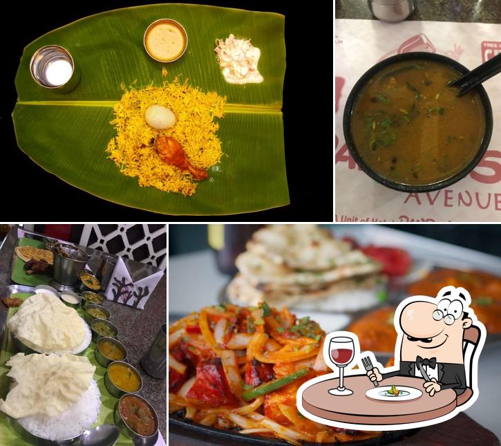 Food at Pandia's Avenue