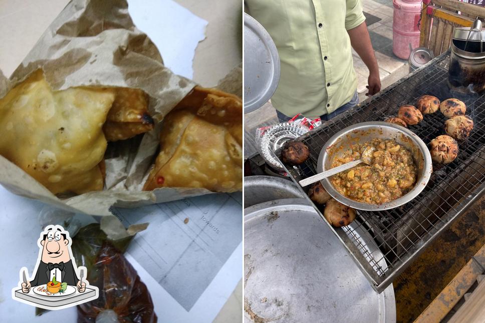 Food at B.P Litti Chokha