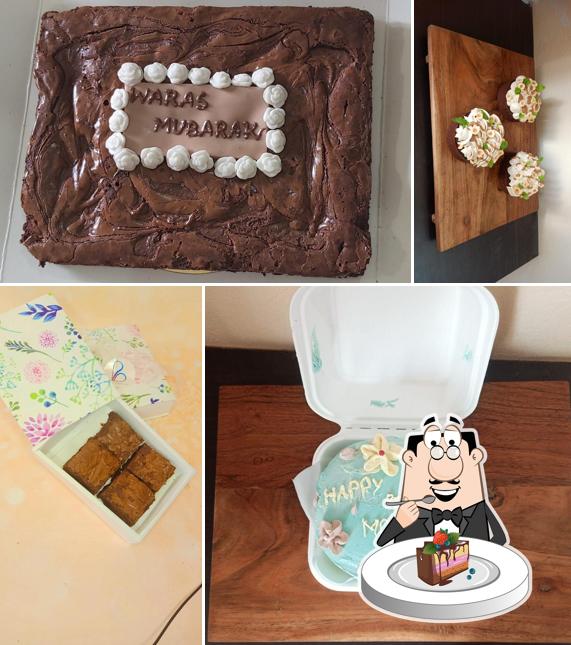 Chocolate cake at Pixie bakeology