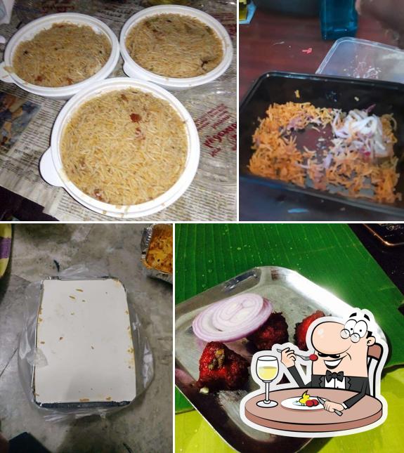 Meals at New Hyderabad Briyani