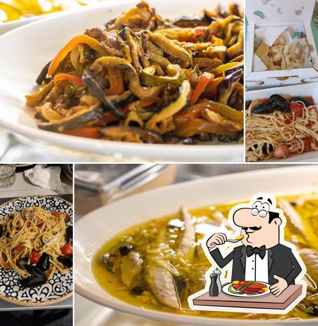 Platti al Osteria del Porto Poggiofranco