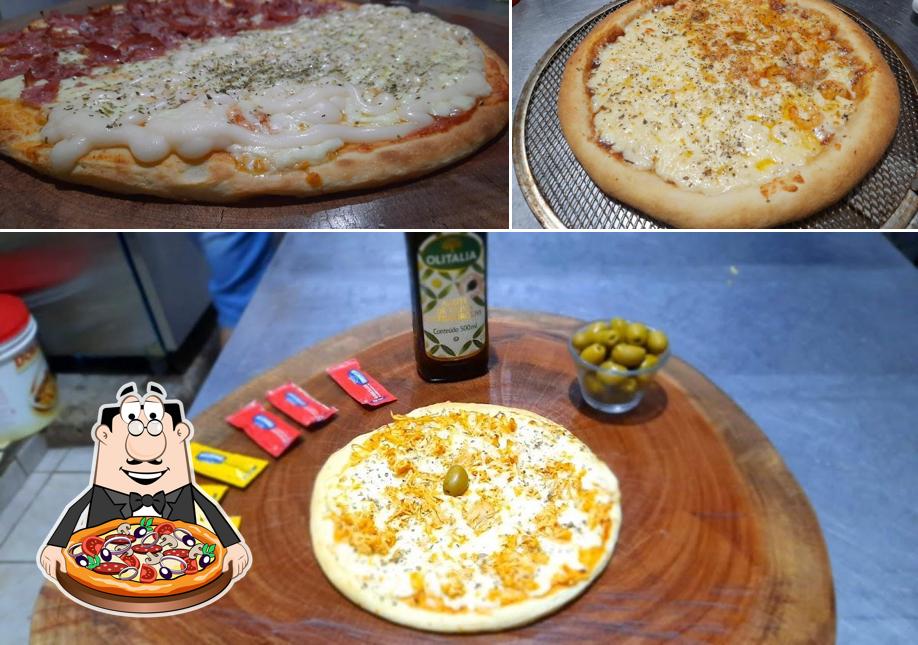 No Hamburgueria Salgadinho, você pode conseguir pizza