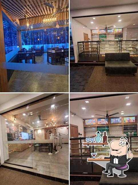 The interior of Pappaji Restaurant