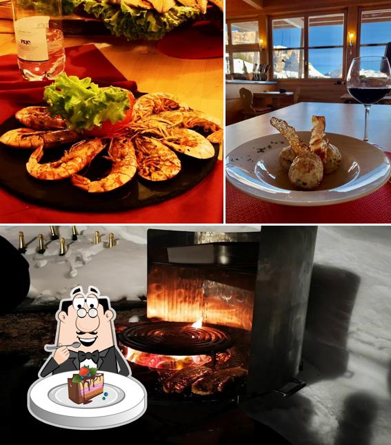 Torta al cioccolato al Baita 3-Tre Dolomites