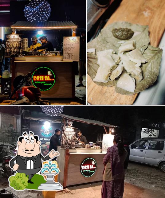 Desi Sa is distinguished by exterior and food