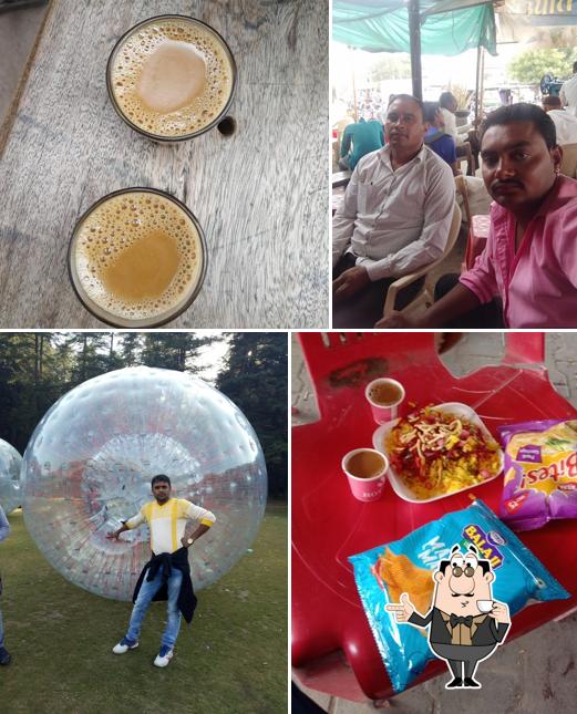 Enjoy a beverage at Mansi Tea Patan