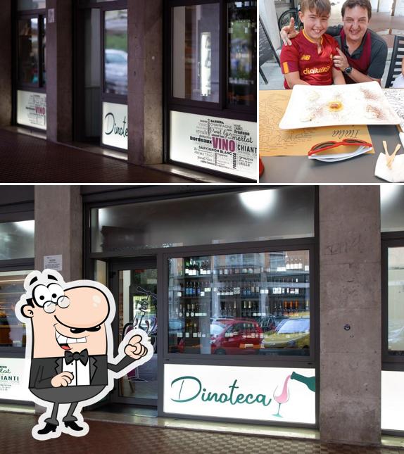 La esterno e interni del ristorante