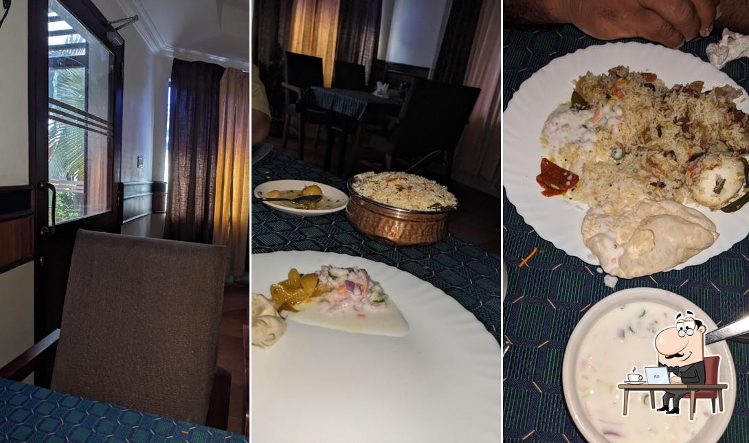 The interior of HOTEL SREELAKSHMI PARK