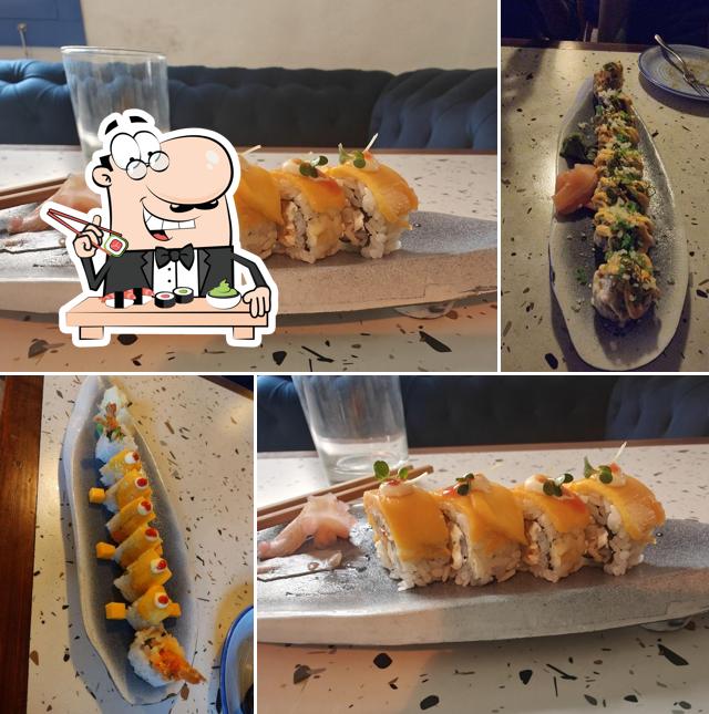 Order different sushi options