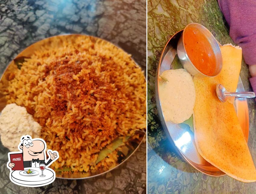 Food at The Maheshwaram Cafe