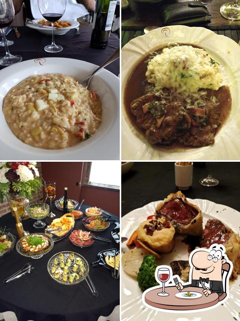 Platos en Porcini Trattoria