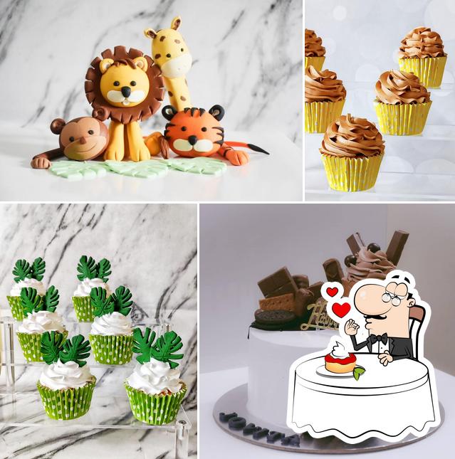 Baked with love offers a number of sweet dishes