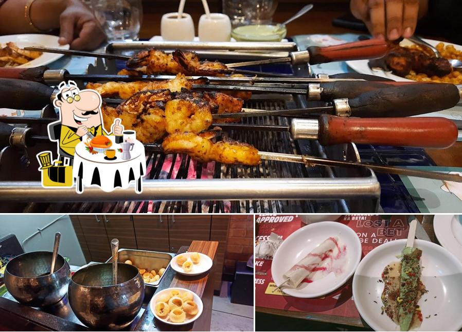 Food at Barbeque Nation