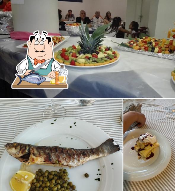 Salmone grigliato al Hotel Minerva