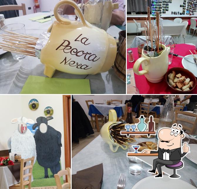 Dai un'occhiata agli interni di La Pecora Nera Arrosticini