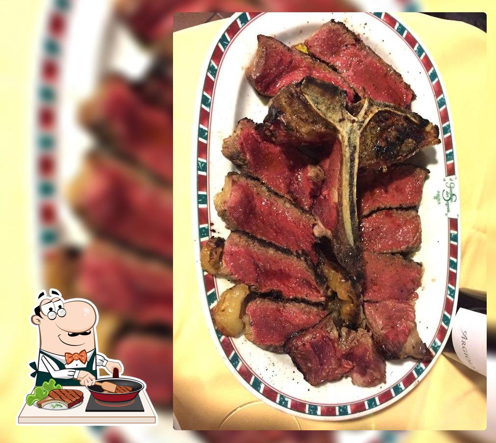 Osteria Giardino dei Segreti serve piatti di carne