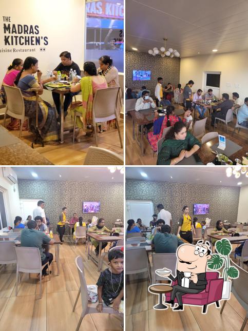 The interior of THE MADRAS KITCHENS