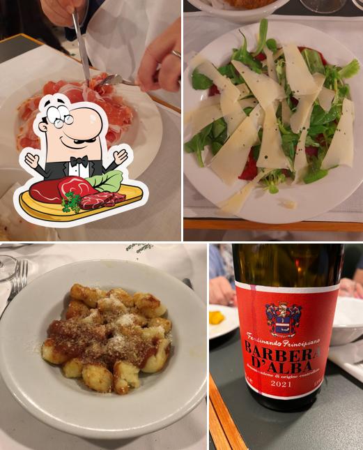 Carpaccio di manzo al Trattoria Settimio