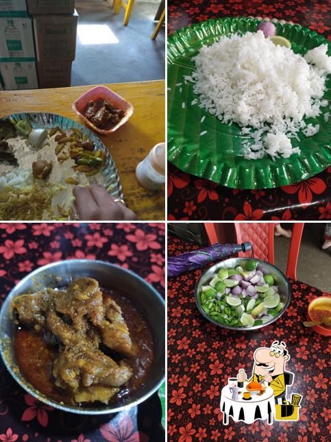 Food at Shree Ganesh Hotel