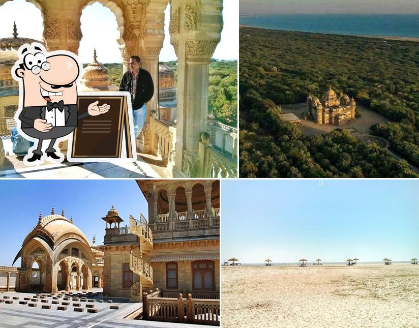 You can get some fresh air outside વિજય વિલાસ હેરીટેઝ રેસ્ટોરેન્ટ