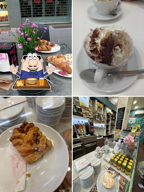 Cibo al Caffè Nero Bollente