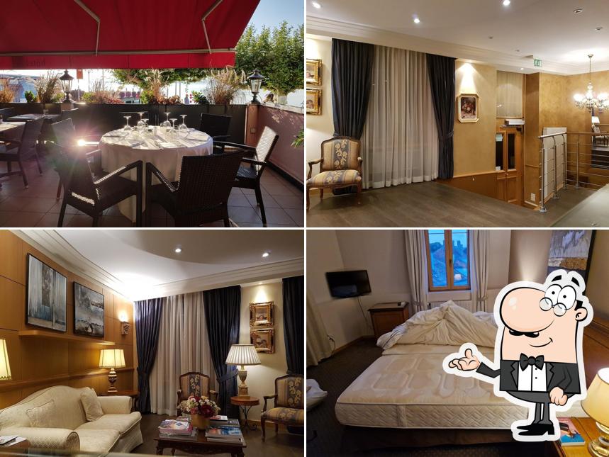 Gli interni di Hôtel Le Rive Nyon