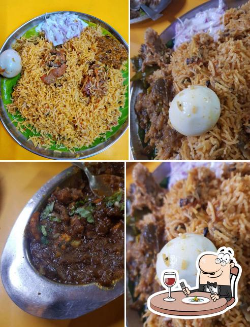 Food at Koorai Kadai Biriyani